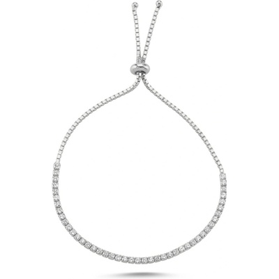 Lunica Stříbrný náramek srdíčka 0058 0461