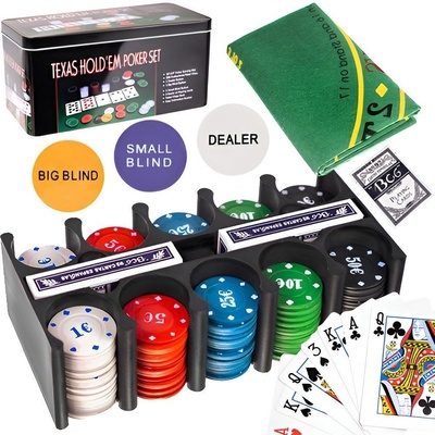 Malatec 23539 Texas Hold’em Poker set 200 ks