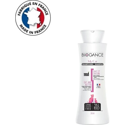 BIOGANCE My cat shampoo -Подхранващ котешки шампоан 250 мл