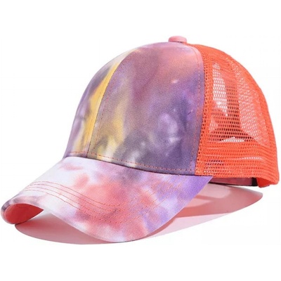 HARAHU Шапка с козирка ma-16068 - Лилаво / Оранжево kp16068 (ma-16068)