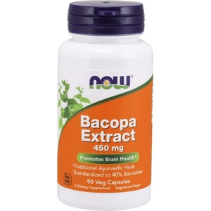 NOW Bacopa Extract 450 mg [90 капсули]