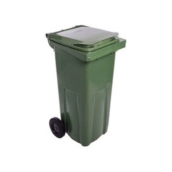 J.A.D. popolnica 120l plastová zelená nádoba na odpad