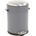 EKO-Europe Кош за отпадъци EKO BELLE DELUXE с педал (5 л) - сив (EKO 921705 - Grey)