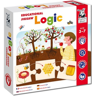 Captain Smart Капитан Смарт Логика Образователен пъзел комплект 3+ години (5903699821770)
