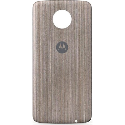 Motorola Заден капак за Moto Z, сребристо-дъбов (ASMCAPSLOKEU)