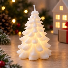 Cortina LED sviečka vianočný stromček - vianočná dekorácia mix farieb