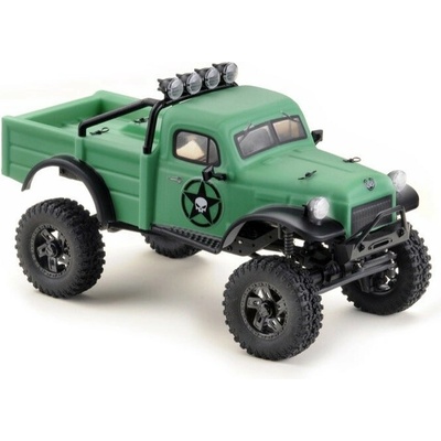 Absima Mini Crawler CR-18 EVO Power Wagon RTR - zelený 1:18