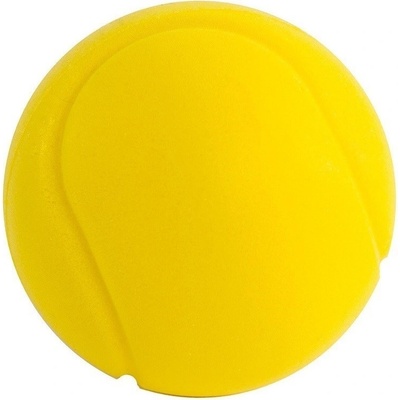 Molitanový softový míček 70 mm s prolisem Žlutá