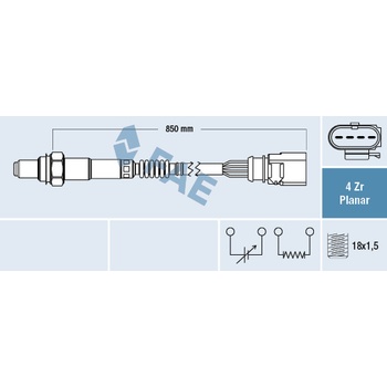 Lambda sonda FAE 77464