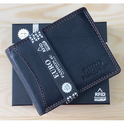 Euro Fashion4U černá E-5600 pánská kožená