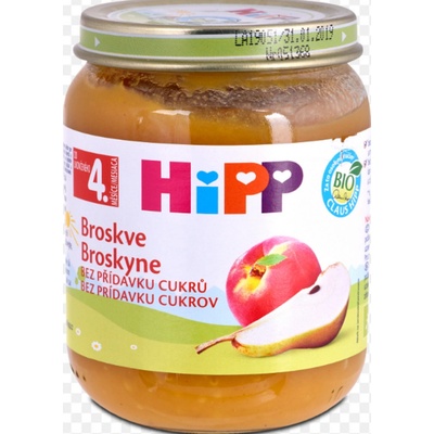 HiPP BIO broskev 125 g