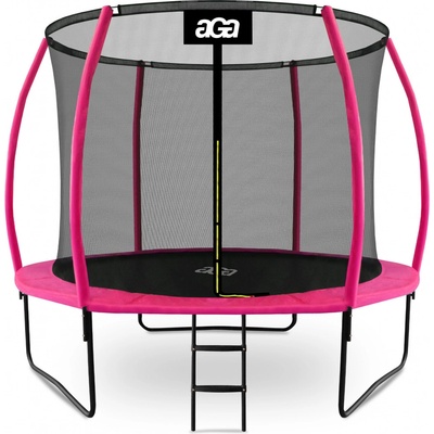 Aga SPORT EXCLUSIVE 305 cm růžová + ochranná síť + žebřík – Zboží Dáma