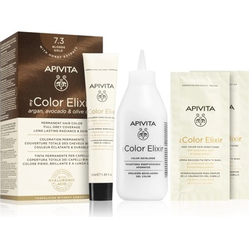 APIVITA My Color Elixir боя за коса без амоняк цвят 7.3 Blonde Gold