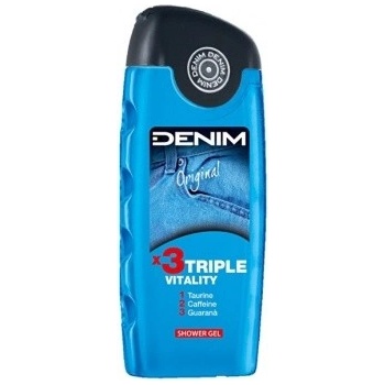 Denim Original Triple Vitality sprchový gél 250 ml