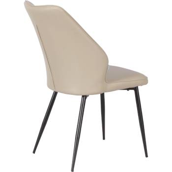 Carmen Тrрапезен стол LAREDO Y еко кожа - крем 79 (B3532139)