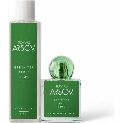 Tomas Arsov Green tea apple lime EDP 50 ml + sprchový gel 200 ml