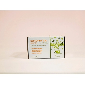 Cannavita Konopný čaj s mätou porciovaný 27 g