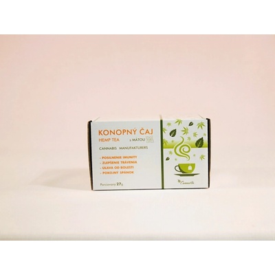 Cannavita Konopný čaj s mätou porciovaný 27 g