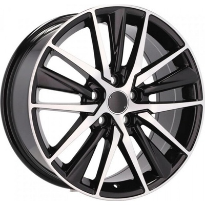Racing Line B1638 8x18 5x114.3 ET50 polished black