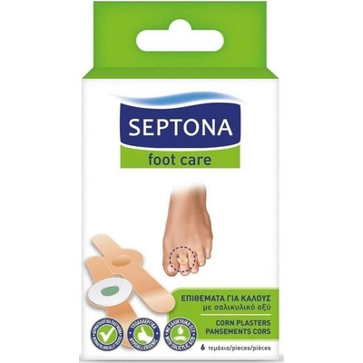 Septona Foot Care náplasti na kuří oka se salicylovou kyselinou 6 ks