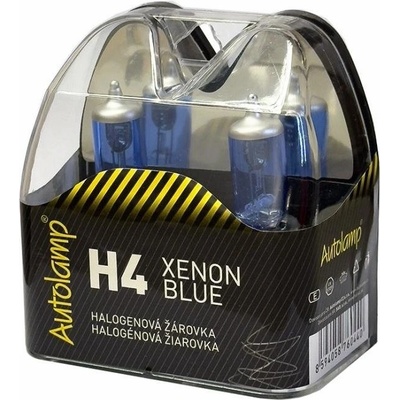 Autolamp Krabička H4 P43t 12V 60/55W Xenon Blue 2 ks