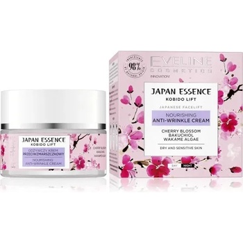 Eveline Cosmetics Japan Essence Anti-Wrinkle Nourishing Cream - Подхранващ крем за лице против бръчки 50мл