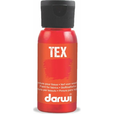 Darwi Tex farba na textil 50 ml 420 karmínová červená