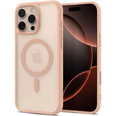 Spigen iPhone 16 Pro SPIGEN ULTRA HYBRID T MAG Пластмасов удароустойчив протектор за телефон MagSafe, GOLDEN RUSAL ACS09071 (ACS09071)