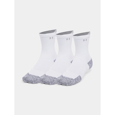 Under Armour Ad Run Cushion 3Pk Crew Uni White