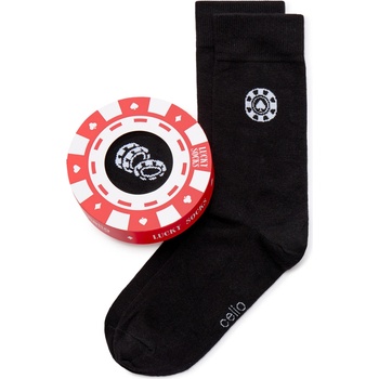 Celio Коледен комплект чорапи Жетони Celio | Cheren | МЪЖЕ | ЕДИН РАЗМЕР
