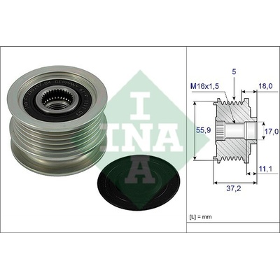 Předstihová spojka Schaeffler INA 535 0018 10