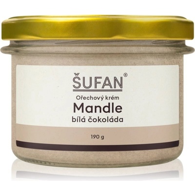 Šufan Mandlový krém s bílou čokoládou 190 g