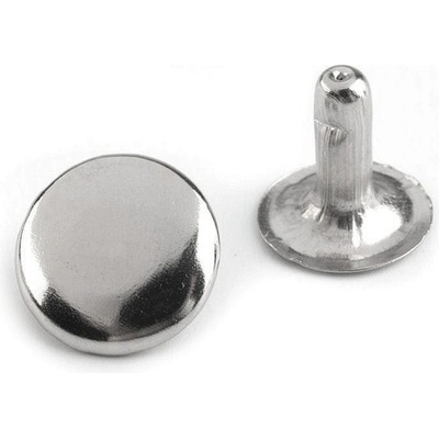 Duté nity Ø10 mm - nikel (100 pár)