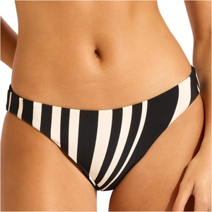 Seafolly Дамско бикини долнище Seafolly Women's Coastline Reversible Hipster Pant Bikini bottom - Black - размер 34 (EU) (150-5724-0112)