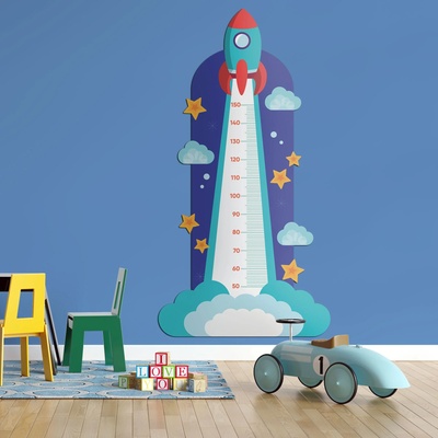 Art gift Стикер детски метър - Ракета