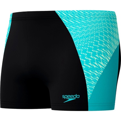 Speedo max splice aquashort turquoise/black xl - uk38