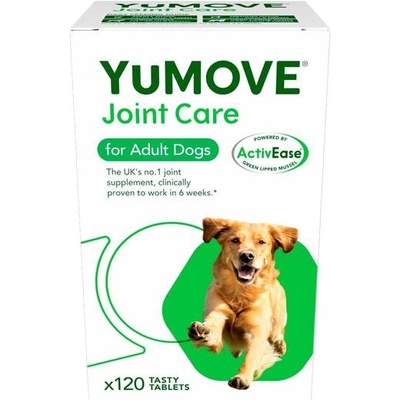 YuMOVE Joint Care for Adult Dogs овкусени таблетки за стави с екстракт от зеленоуста мида - кг