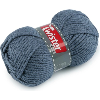 Pletací příze Meran 100 g Varianta: 7 (54) modrá popelavá, Balení: 1 ks 60559/156581/280645