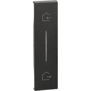 Netatmo с legrand & bticino Netatmo Лицев панел за Smart сценариен ключ "Излизам/Прибирам се" 1 мод. цвят Черен Bticino - KG40 (KG40)