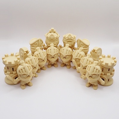 Flexi Factory Šachové - béžové