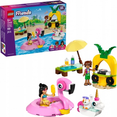 LEGO® Friends 42658 Zábava u bazénu s jednorožcem a plameňákem – Hledejceny.cz