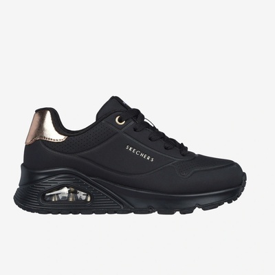 Skechers detská športová obuv čierno-zlatá