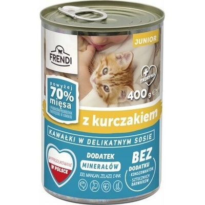 FRENDI Junior with Chicken chunks in delicate sauce 400 g