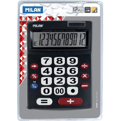 MILAN stolní 12-místní 151712 černá 447665