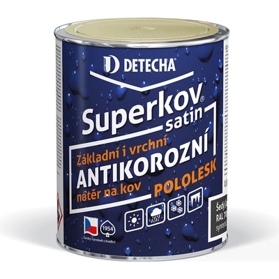 Detecha SUPERKOV SATIN 5kg hnědý čokoláda RAL 8017 – Zboží Mobilmania