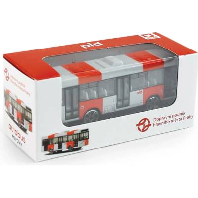 Rappa Kovový autobus červený 18 cm