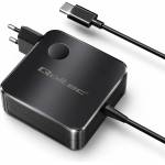 Qoltec Зарядно устройство Qoltec 51778 GaN 65W USB-C PD PPS (51778)