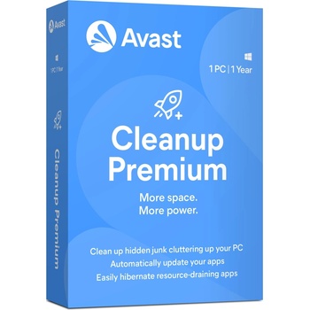 Avast Cleanup Premium 1 lic. 12 mes.