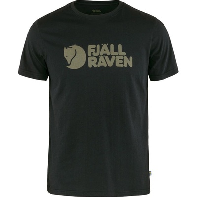 Fjällräven Logo t-shirt Black