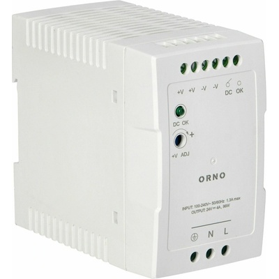 ORNO 24V Zdroj na DIN lištu DC, 4A, 96W